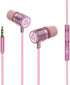 LUDOS ULTRA Wired Earbuds in-Ear Headphones, 5 Years Warranty, Earphones with Microphone, Noise Isolating Ear Buds, Memory Foam for iPhone, Samsun...