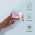 JIAXIUFEN Compatible with AirPods Pro Case Cover Gold Sparkle Glitter Marble Design Cute Full Protective Silicone TPU Skin Accessories for Women G...
