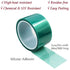 Resin Tape for Epoxy Resin Molding,Traceless Silicone Thermal Adhesive Tape for Making River Tables Hollow Frame Bezels Epoxy Resin Craft Pendant...