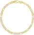 Amazon Essentials 14K Gold Plated Figaro Chain Bracelet...