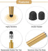 MECCANIXITY 5pcs Stylus Pens for Touch Screens Dual Rubber Tips Capacitive Stylus Universal Tablet Pen Sensitivity Precision, Champagne Gold...