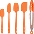 Kaluns Silicone Spatula Set, 4 Rubber Spatulas 600°F Heat Resistant, Nonstick Seamless Design with Stainless Steel Core, Dishwasher Safe, BPA free...