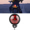 DREAMIZER Motorcycle Tail Light Red 8 LED Stop Lamp Compatible With Chopper Bobber Cafe Racer Bike...