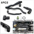 06A103213F Engine Crankcase Breather Hose Fit for Jetta for Audi VW 1.8T MK4 (8Pieces)...