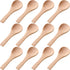 Boao 50 Pcs Small Wooden Spoons, 3.5'' L, Mini Wood Natural Tiny Spoons Wooden Little Teaspoons for Jars Sugar Creamer Honey Spices Salt Kitchen S...