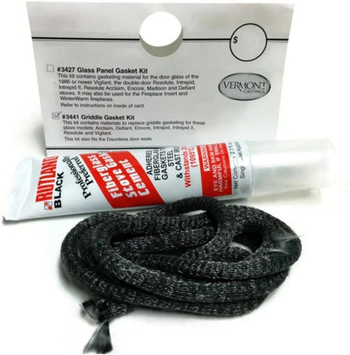 Vermont Castings 3441 Stove Griddle Gasket Kit | Acclaim, Defiant, Encore, Intrepid, Intrepid II, Resolute, Vigilant...