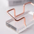 Business Card Holder for Desk, Modern Card Organizers and Office Desk Accessories for Men and Women (Silver)...