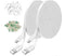 2Pack 26FT Power Extension Cable for Wyze Cam V3/V4/OG/V3 Pro, Arlo Essential, Eufy, SimpliSafe, KasaCam, Blink (Not for Wyze Pan v3), Charging Po...