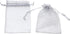 100Pcs Organza Bags with Drawstring 4x6 Inches, Small Mesh Jewelry Candy Pouches Wedding Party Christmas Favor Gift Bags (Gray)...