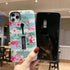 Compatible with iPhone 11 Pro Max Case Finger Grip,3D Embossed Flamingo Shell Design,Rugged Shockproof Slim Fit Dual Layer Finger Ring Loop Strap ...