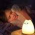 ZKLiLi Cat Night Light for Kids,Cute Night Lamp for Nursery,Squishy Silicone Cat Touch Lights Portable, Gift for Birthday and Christmas for Kids B...