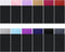12 Pcs Men's Flat Prefolded Pocket Square Masculine Polyester Suit Rectangular Pocket Square Handkerchief on Card, 12 Colors...