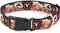 Paramount Network Pet Collar, Dog Collar Plastic Buckle, Yellowstone Patches Stacked Browns Reds Yellows, 11 to 16.5 Inches 1.0 Inch Wide...