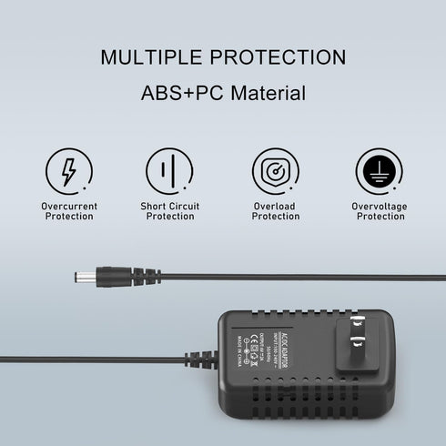 Snugapuppy Power Cord Replacement for Fisher Price/Ingenuity Swing, 6V AC Adapter Charger for Baby Swing,10Ft Charging Cable, Black...