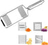 Ubrand Multifunctional 4 in 1 Vegetable Slicer Cheese Grater Potato Grater Peeler Adjustable Kitchen Tool fit for Salad Fries Chips and All Vegeta...