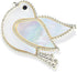 Elegant Brass Micro Pave Rhinestone Crystal Dove Bird of Peace Pigeon Bird Brooch Lapel Pins Breastpin Broach Custom Jewelry...