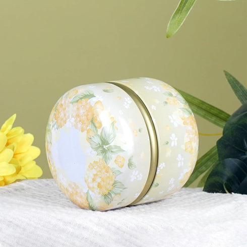 Body Powder Puff and Container, 3.15" Portable Empty Body Powder Container for Baby Women's Loose Dusting Powder, Powder Case Box with Lids for Ba...