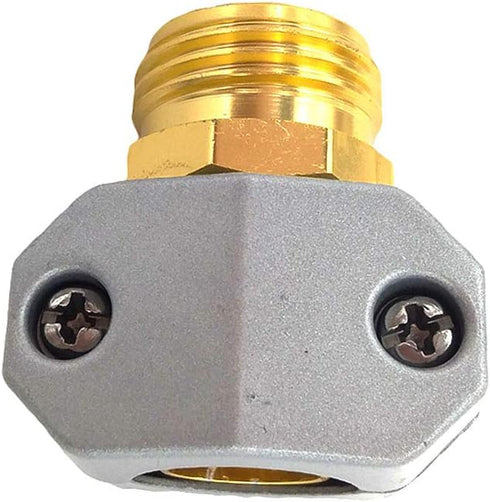 Aluminium Male Hose Clamp Mender Garden Hose Repair Coupler (Male)...