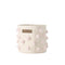 PEHR Pom Pom Basket, Pint (Blush) | 100% Cotton Canvas Storage for Nursery, Playroom & Home | Decorative Organizer | 10”D x 9”H...