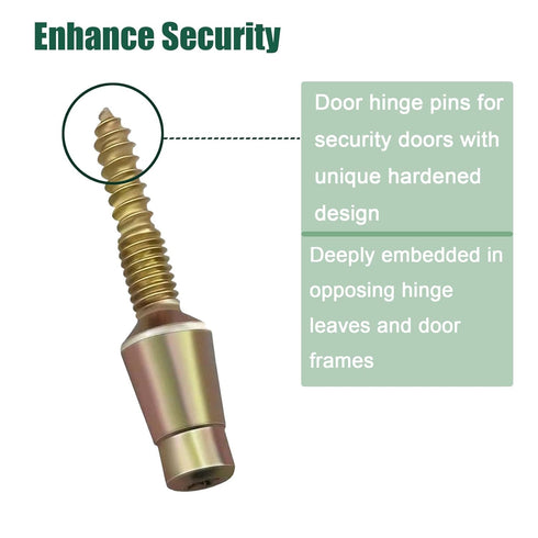 Door Hinges Security Screws,Tamper Proof Screws/Door Hinge Screws for Door Security/Accessory Hinge Screws Security Accessories for Anti-Theft Scr...