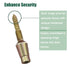 Door Hinges Security Screws,Tamper Proof Screws/Door Hinge Screws for Door Security/Accessory Hinge Screws Security Accessories for Anti-Theft Scr...