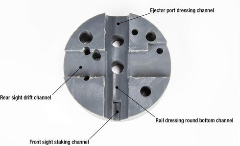 Wheeler Universal Bench Block with Non-Marring Construction and Multiple Uses for Pistols, Gunsmithing and Maintenance...