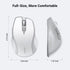 UGREEN Wireless Mouse, Ergonomic Bluetooth 5.0 Mouse for Laptop, 2.4G Cordless Mouse with USB Receiver, 1000/1600/2000/4000 DPI, 5 Buttons Silent ...