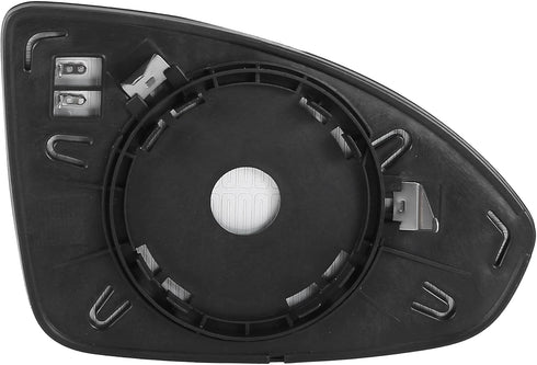 X AUTOHAUX Car Rearview Mirror Glass Replacement with Backing Plate Heated Left Side Driver Side for Chevrolet Cruze...