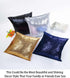 ShinyBeauty Sequin Pillow Case 24x24-Inch Silver Sequins Decorative Throw Pillows Covers Sequins Pillow Cover Pillows Cushion Cases Sofa Accent Pi...