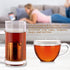 Tea Infuser, Extra Fine Mesh Loose Leaf Tea Steeper for Loose Tea 304 Stainless Steel Tea Strainers with Extended Chain Hook to Brew Loose Leaf Te...