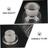1pc Reagent Bottle Powder Container Clear Liquid Storage Bottles Lab Vials Small Apothecary Jars Lab Bottles & Jars Vials Empty Medicine Bottle So...