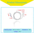 Refrigerator thermistor PTS36-0 Compatible with Dometic Refrigerator Models Such as Dometic RM2652/RM1350/RM2351/RM2354/RM2454(2 Pack)...