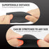2 PCS Car Silky Smooth Gear Shift Head Cover, Elastic Anti-Stretch Silicone Open Gear Knob Decorative Protective Cover, Modification Replacement A...