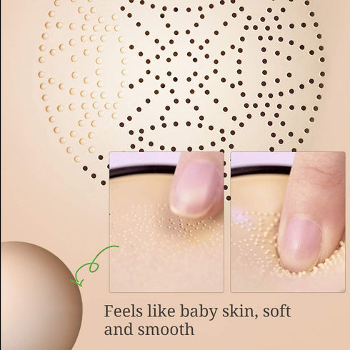 BB Mushroom Air Cushion, Avocado BB/CC Cream, All-Day Lasting Nude Foundation, Even Skin Tone Makeup Base, Easy to Apply, Thin, Moist...