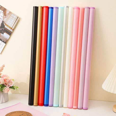 20 Pcs Light Pink border Flower Wrapping Paper,Waterproof Valentine's Day Bouquet Wrapping Paper 23x23Inch Used for DIY Crafts, Gift Packaging, Fl...
