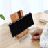 Mobile Stand Japanese Style Cellphone Holder Desktop Organizer Charging Station Compatible with All Smartphones Tablets Natural Bamboo Wood Portab...