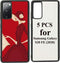 5PCS Compatible with Samsung Galaxy S20 FE 5G Case (2020) Sublimation Blanks Phone Case, 2 in 1 2D Soft Rubber TPU Blank DIY Customize Phone Case ...