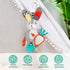 Travel Toy for Stroller, Car Seat Or Activity Gym - Hanging Toys for Baby Gym, Features Jingle Sound, Clinking Rings, Crinkle Paper, BB Squeaker &...