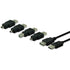 GE Universal USB 2.0 Adapter Kit, 6ft. A Male to A Female Extension Cable, 4 Adapters Included: A Male to B Male, 4 Pin, 5 Pin, A Male to Micro US...