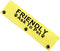 JXGZSO Not Friendly Ask to Pet Dog Lead Give Me Space Dog Leash Wrap Rescue Dog Lead Cover (FRIENDLY A to P DLS)...