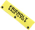 JXGZSO Not Friendly Ask to Pet Dog Lead Give Me Space Dog Leash Wrap Rescue Dog Lead Cover (FRIENDLY A to P DLS)...