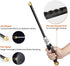 Hydro Jet High Pressure Power Washer Wand - Portable High Pressure Water Gun 2 Nozzles, Power Pressure Washer Hose Nozzle Attachment for Garden Ho...