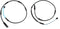 HiSport Brake Pad Wear Sensor Kit Front 34356791958 + Rear 34356791962 Replacement for BMW F10(2011-16) 528i 535i Brake Pad Wear Sensor...