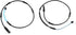 HiSport Brake Pad Wear Sensor Kit Front 34356791958 + Rear 34356791962 Replacement for BMW F10(2011-16) 528i 535i Brake Pad Wear Sensor...