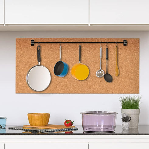 Self-Adhesive Cork Board Roll, 1/8" Thick Cork Boards for Walls,11.8"x47" Cork Board Roll for Office, Home, School(3mm,30 * 120cm)...
