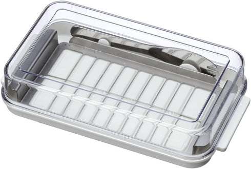 Skater Stainless Steel Cutter Style Butter Case, Various Sizes...