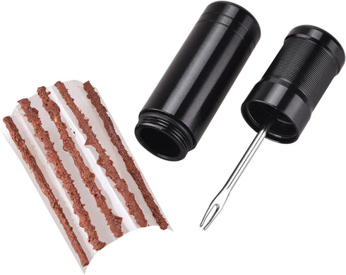 Tyres Tubeless Bike Tyre Repair Kit Fix A Puncture Or Flat Includes Storage Canister Plugger Tool & Plugs Tubeless Tire Repair Kit Mountain Bike T...