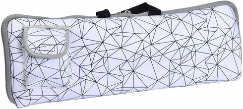 Neoprene Keyboard Carrying Case with Mouse Bag for Logitech MK270 Wireless Keyboard and Mouse Combo-Wireless Keyboard Sleeve (White)...