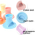 Plastic Liquid Glue Holder for Glue Bottle Stand, Paper Craft Glue Holder Tool for Craftsmen Suitable for Most Sized Glue Bottles for Scrapbooking...