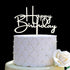Happy Birthday Cake Topper for Birthday Party Decorations, Off-white Acrylic...
